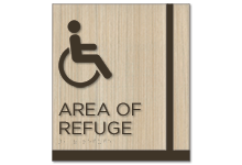 Refuge Area Signs