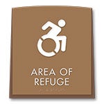 Refuge Area Signs