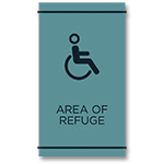 Refuge Area Signs