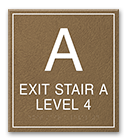 Stairs/Elevator Signs