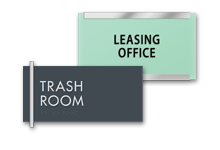 apartment door signs