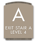 Stairs/Elevator Signs