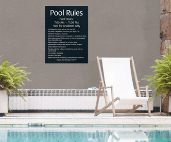 Property Rules Signs