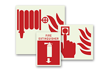 fire equipment signs
