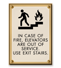 Elevator Signs