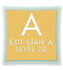 Stairs/Elevator Signs