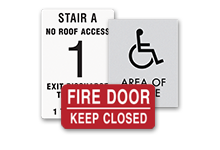 fire safety signage