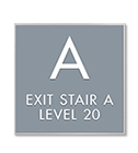 Stair Signs