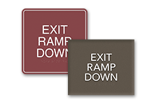 exit ramp down