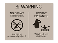 Pool/Spa Signs