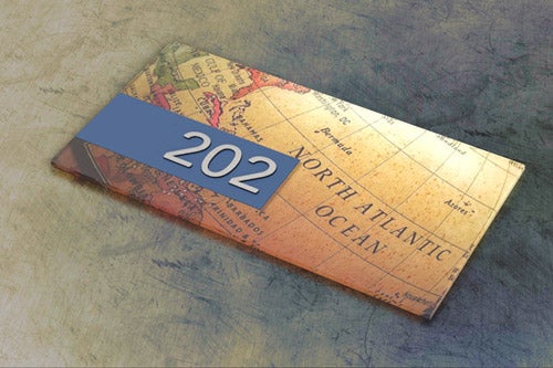 Custom design Passport number sign